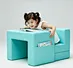 single EPE sponge table and chair set for kids playing